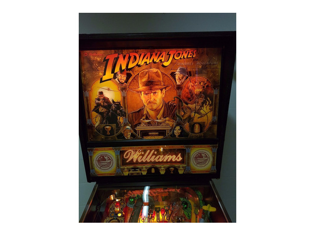 Indiana Jones Flipper Pinball Williams d'annata 100% OK