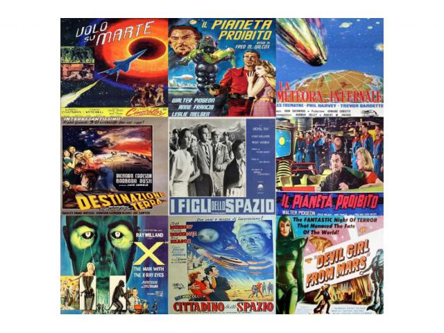20 film classici di  fantascienza americani anni 50