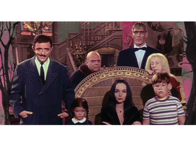La famiglia Addams telefilm completo anni 60