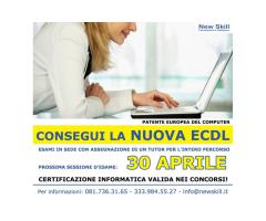 Certificazione Informatica NUOVA ECDL