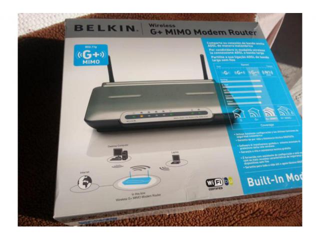 Modem Belkin  adsl2+ wireless