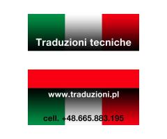 Polacco - traduzioni tecniche italiano polacco in Polonia