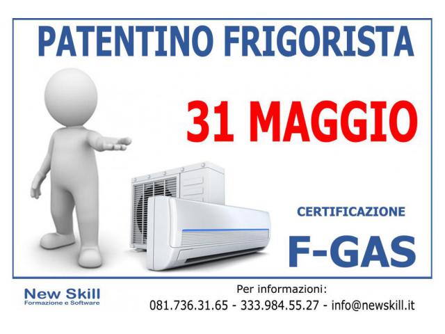 Patentino Frigorista - Certificazione F-GAS