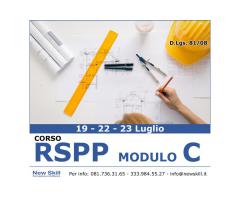 Corso RSPP Modulo C alla New Skill