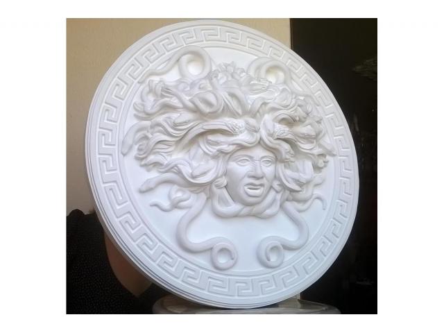 Mito greco di Medusa scultura diametro 49 cm