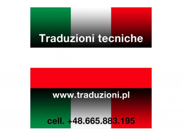 Polacco - traduzioni tecniche e consulenze aziendali in Polonia