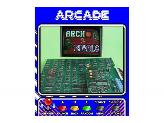 Scheda PCB jamma " ARCH RIVALS " per Arcade Videogiochi