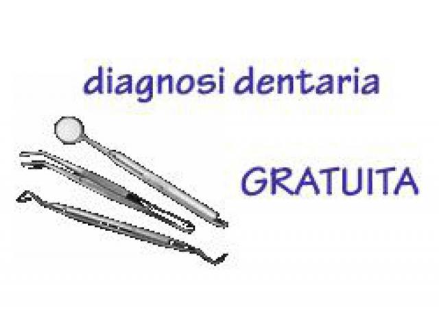 Gratuita analisi dentaria, gratuita visita, gratuita ortopanoramica