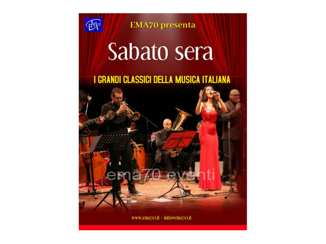 LA GRANDE MUSICA  ITALIANA – CONCERTO MUSICA LIVE