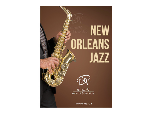 NOTTE NEW ORLEANS SPETTACOLO JAZZ ITINERANTE PER LE VIE CITTADINE