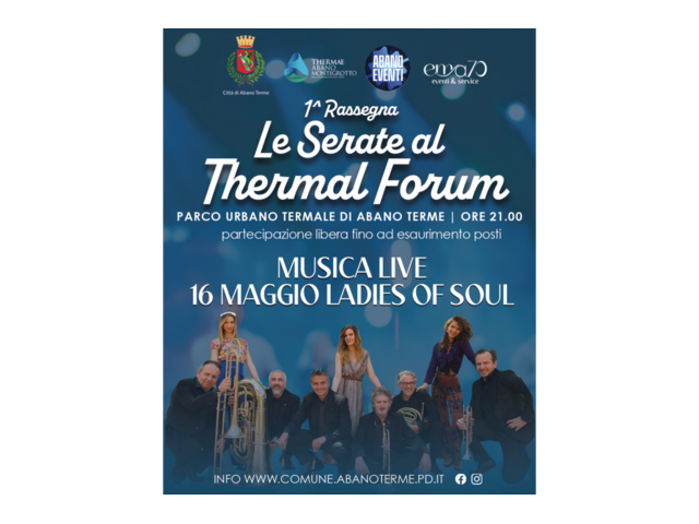 LADIES OF SOUL - ABANO TERME - 16 MAGGIO 2026