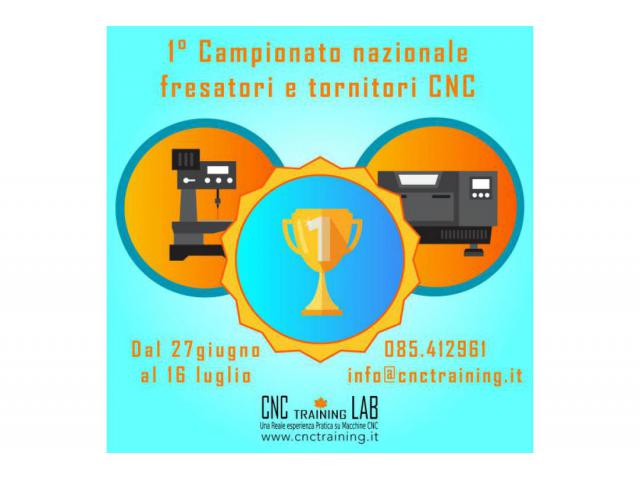 PRIMO CAMPIONATO NAZIONALE FRESATORI E TORNITORI CNC 2016