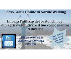 Corso gratuito nordic walking