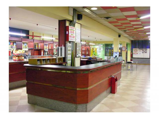 Banco bar, biliardi, piste bowling, tennis tavolo ed altro usato d’occasione vendo provincia Berga