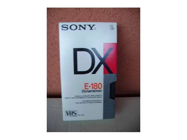 cassette vhs  Sony 180